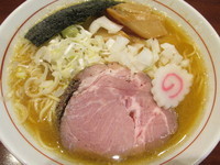 「煮干しそば（限定）　「780円」」@煮干中華そば 鈴蘭 新宿店の写真