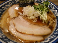 「しびそば（大盛）＋肉マシ（厚めの肉ver）」@中華そば 鍾馗の写真