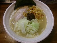 「熟成練り醤油らーめん」@『   』（無銘）の写真