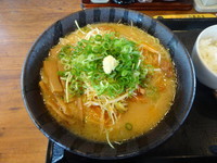 「濃厚ねぎ味噌らーめん」@北海道らぁめん 伝丸 1国四日市三ツ谷店の写真