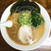 「豚骨あごだしラーメン」@家系らーめん 金也の写真