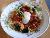 「【夏季限定】ビビンメン　（麺大盛り）」@テンホウ 松本渚店の写真