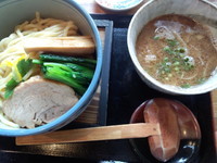 「濃厚魚介つけ麺800円」@麺屋 ほたるの写真