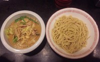 「【限定】 スパイシー海鮮ちゃんぽんつけ麺：950円」@せたが屋 本店の写真