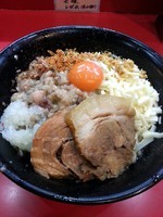 「まぜそば￥780＋チーズ￥100」@麺屋 桐龍の写真