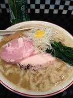 「「限定」濃厚煮干し中華そば」@666の写真