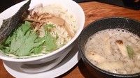 「背脂煮干塩つけめん(中盛)」@麺や 松辰の写真