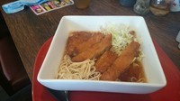 「荒ぶし醤油ラーメン」@ヤサイラーメン三十二匁の写真