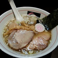 「にぼしそば+味玉」@おおぜき中華そば店の写真