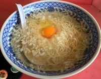 「月見タンメン（￥490）」@ラオシャンの写真