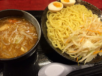 「味噌つけ麺  中盛  800円」@つけ麺屋 のぶなが 北口店の写真