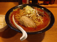 「鉄火麺（大盛り）900円＋100円」@北海道らーめん壱龍の写真