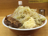 「小ラーメン＋ニンニク」@ラーメン二郎 環七新新代田店の写真