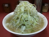 「ラーメン650円（麺少なめ・ヤサイ・ニンニク・アブラ）」@ラーメン二郎 ひばりヶ丘駅前店の写真
