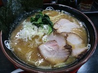 「豚骨醤油　（大盛）」@中華そば マルキ商店の写真