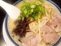 「もやしラーメン」@博多ラーメン しばらく 西新店の写真