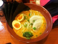 「ゑびすラーメン 850円+味噌プラス 150円」@らーめん ゑびすの写真