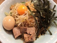 「汁なし野郎」@野郎ラーメン 菊川店の写真