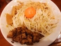 「まぜそば （140709）」@七麺鳥の写真