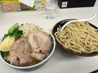 「野菜つけ麺  クーポンで700円」@濃厚鶏豚骨魚介つけ麺 かず屋の写真