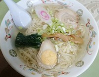 「塩らーめん500円」@らーめん食堂 日和りの写真