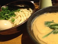 「雲丹つけ麺 大盛 1,250円」@麺屋 大漁まことの写真