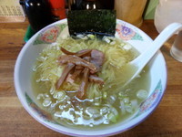 「しおラーメン・・650円」@らーめん一色の写真