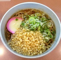 「たぬきそば(¥380)」@麺亭 かきつばた 1、2番ホームの写真