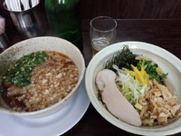 「〖期間限定〗シャバ系肉ひらつけ麺870円」@丸直の写真