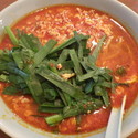 タンタンメン中辛＋肉ダブル＋にら