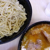「みそ付け麺+ブタ　900円」@ラーメン二郎 京成大久保店の写真