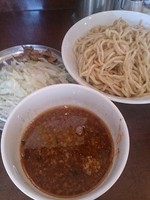 「つけ麺、大盛り」@ぼり・うむ 西早稲田本店の写真