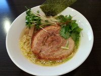 「塩らーめん(並盛・140g)780円」@麺処 かじゅんの写真