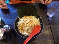 「ネギラーメン＋半ライス」@横浜家系ラーメン 極み家の写真