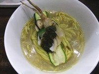 「【限定】貝三昧のラーメン（900円）」@ラーメン愉悦処 似星の写真