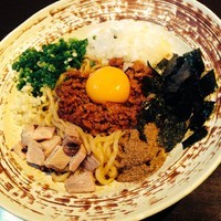 「辛シビ肉味噌まぜそば」@麺や 虎徹の写真