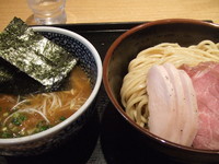 「チャーシュー濃厚魚介つけ麺　１１００円」@麺屋 一燈の写真