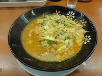 「辛玉ラーメン」@餃子の王将 氷上店の写真