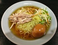 「味玉入り冷やし拉麺(夏季限定） \800」@三国古都の写真