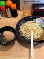 「つけ麺　白醤油　750円」@らーめん夢心 厚木店の写真