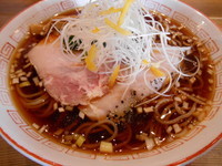 「【冷】　冷たい煮干醤油ラーメン」@凌駕IDEAの写真