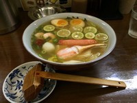 「すだちラーメン」@麺処かめやの写真