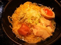 「冷し鶏そば　680円」@らーめん むつみ屋 登戸店の写真