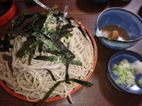 「くるみそば(1,050円)(中盛)」@刀屋の写真