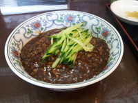 「冷やし味噌そば(チャーハン付)」@スタミナらーめん福禄寿の写真