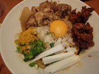 「我流伊勢まぜそばめっさ盛(820円)」@麺屋 あっ晴れ 伊勢玉城店の写真