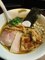 「【限定】淡麗煮干そば（冷）　850円」@おおぜき中華そば店の写真