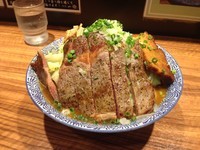 「カレーラーメン＋ステーキ」@ラーメン燈郎の写真