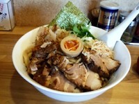 「まぜそば（大）800円」@らー麺Chopの写真