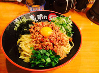 「天下統一台湾まぜそばダブル盛り890円ランチ追い飯無料」@ぎん晴れ55の写真